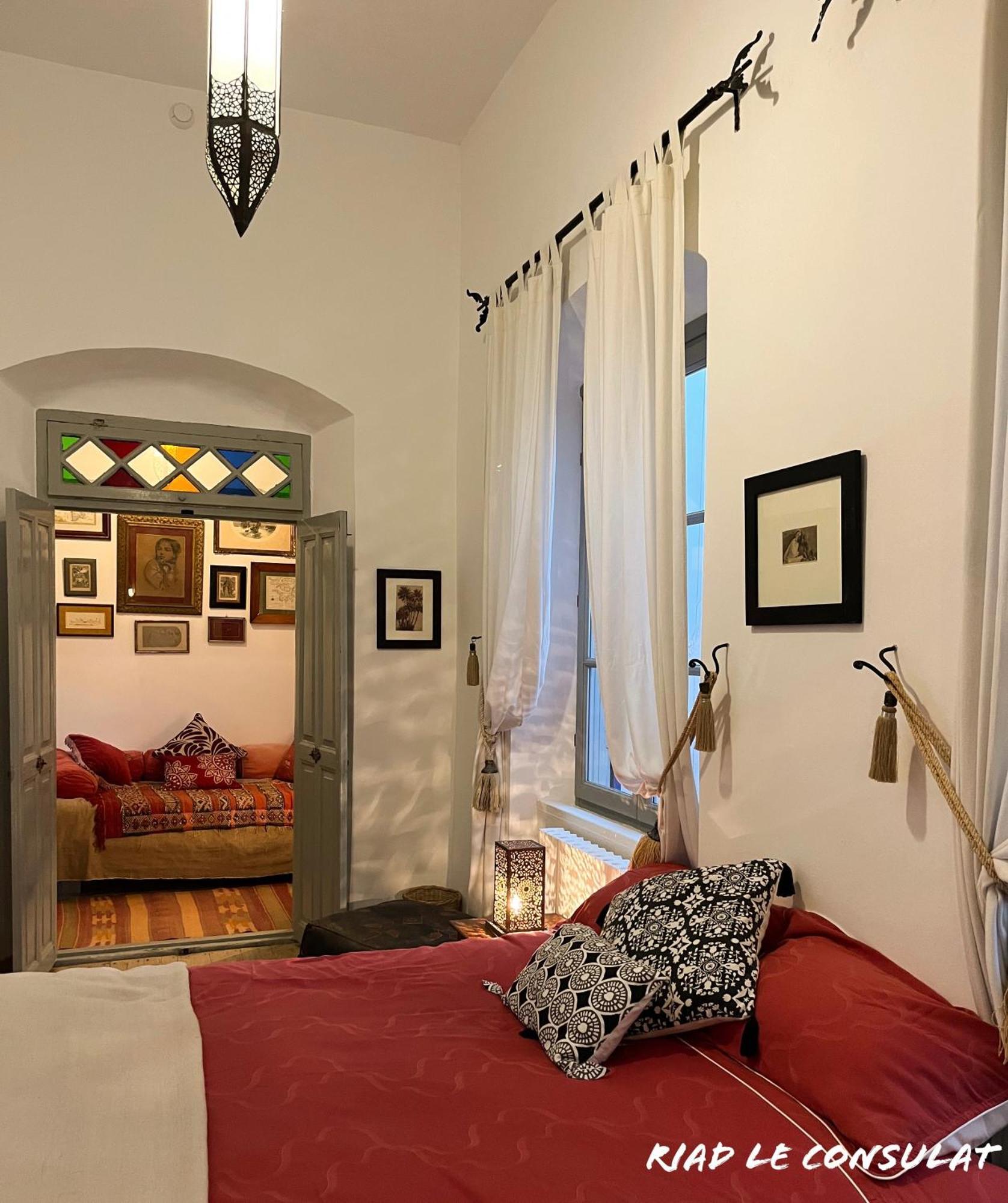 Riad Le Consulat - Private Riad For Family & Group, Breakfast Included, Skala As-Sawíra Exteriér fotografie